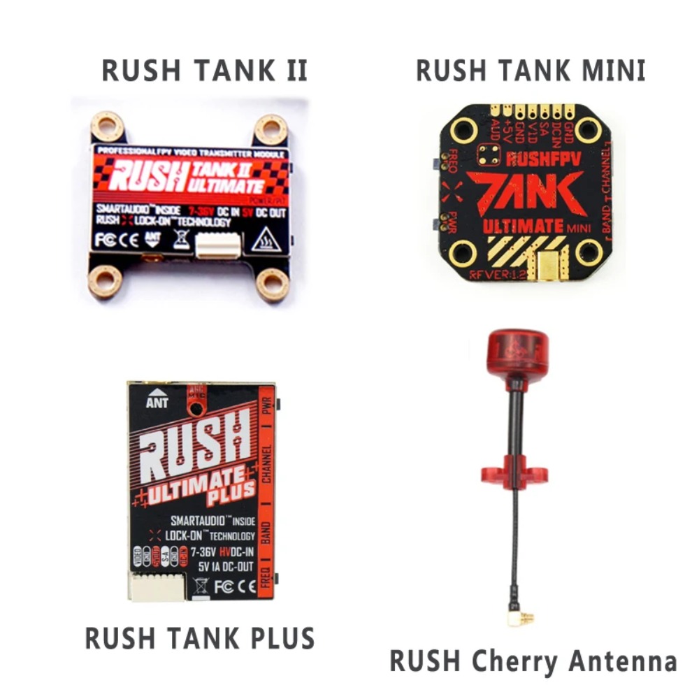 Fpv Drone Antenna - RUSH TANK Ultimate II/Mini/ PLUS/solo VTX