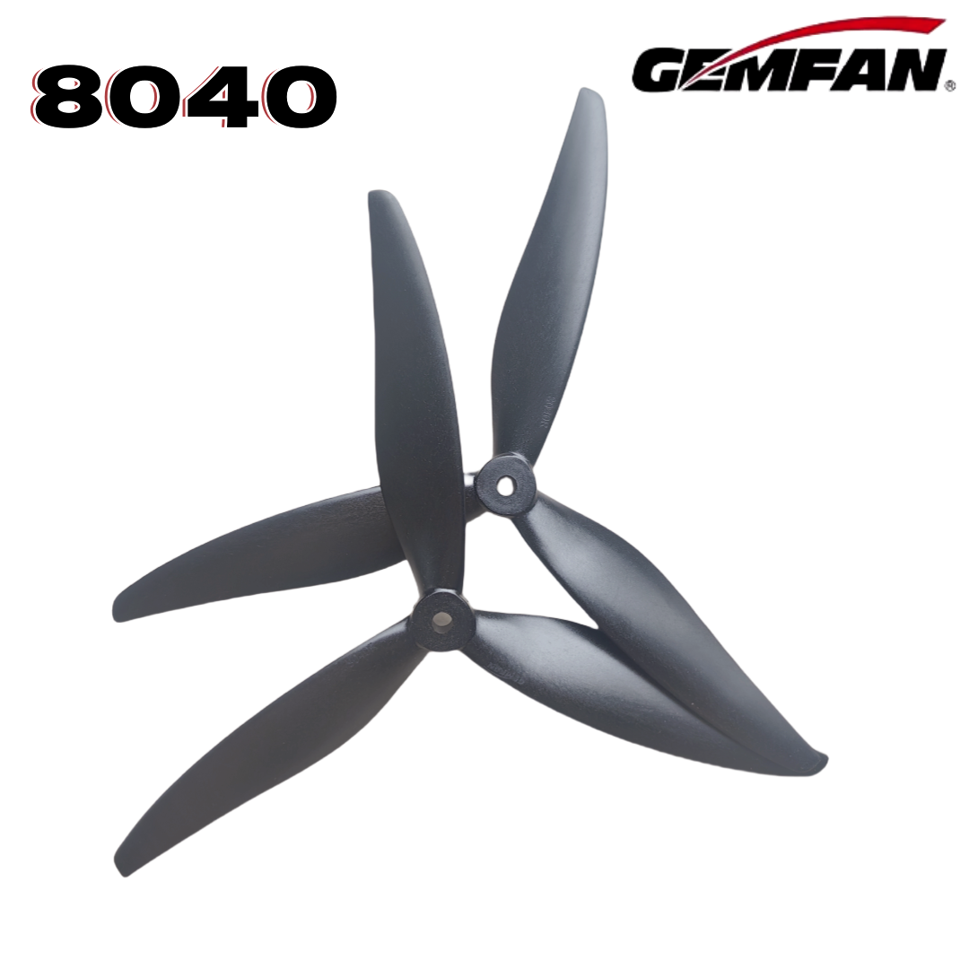 Gemfan 8040 8X4X3 3-blade 8-in - Fpv Drone Motor ulasan dan harga