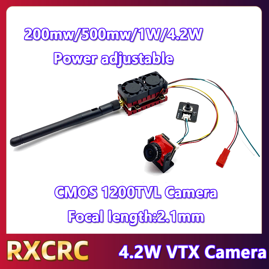 RXCRC 5.8G 48CH 4.2W High Powe - Fpv Drone Transmitter ulasan dan harga