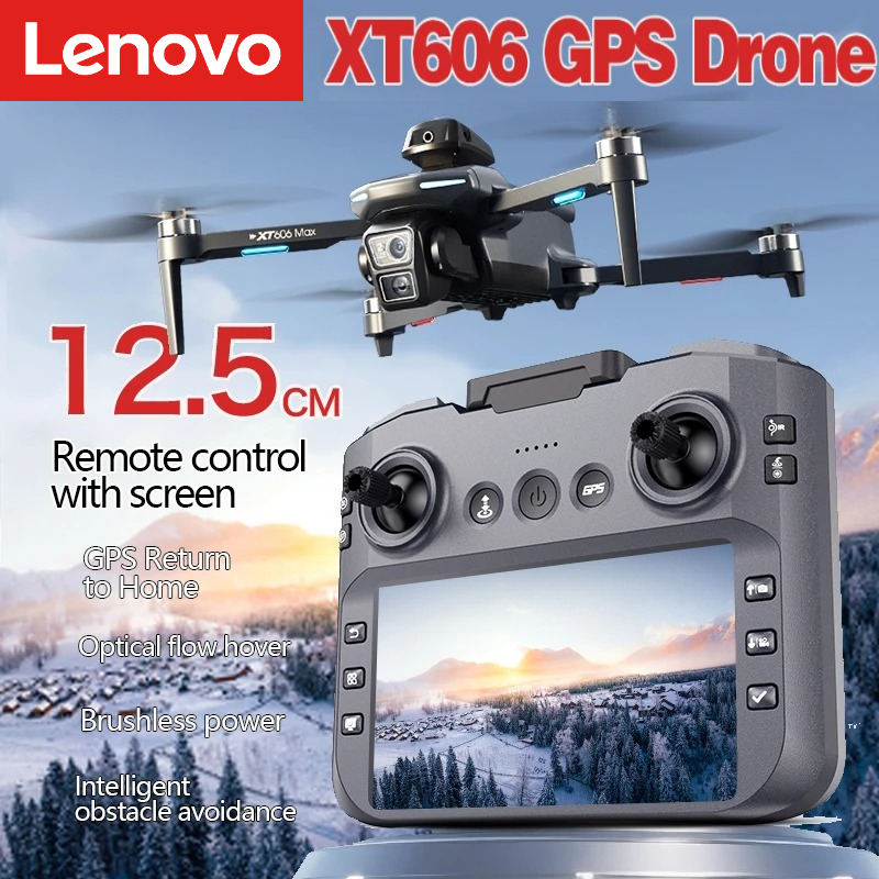 Lenovo XT606 MAX GPS Drone 4k  - Fpv Drone Kit ulasan dan harga