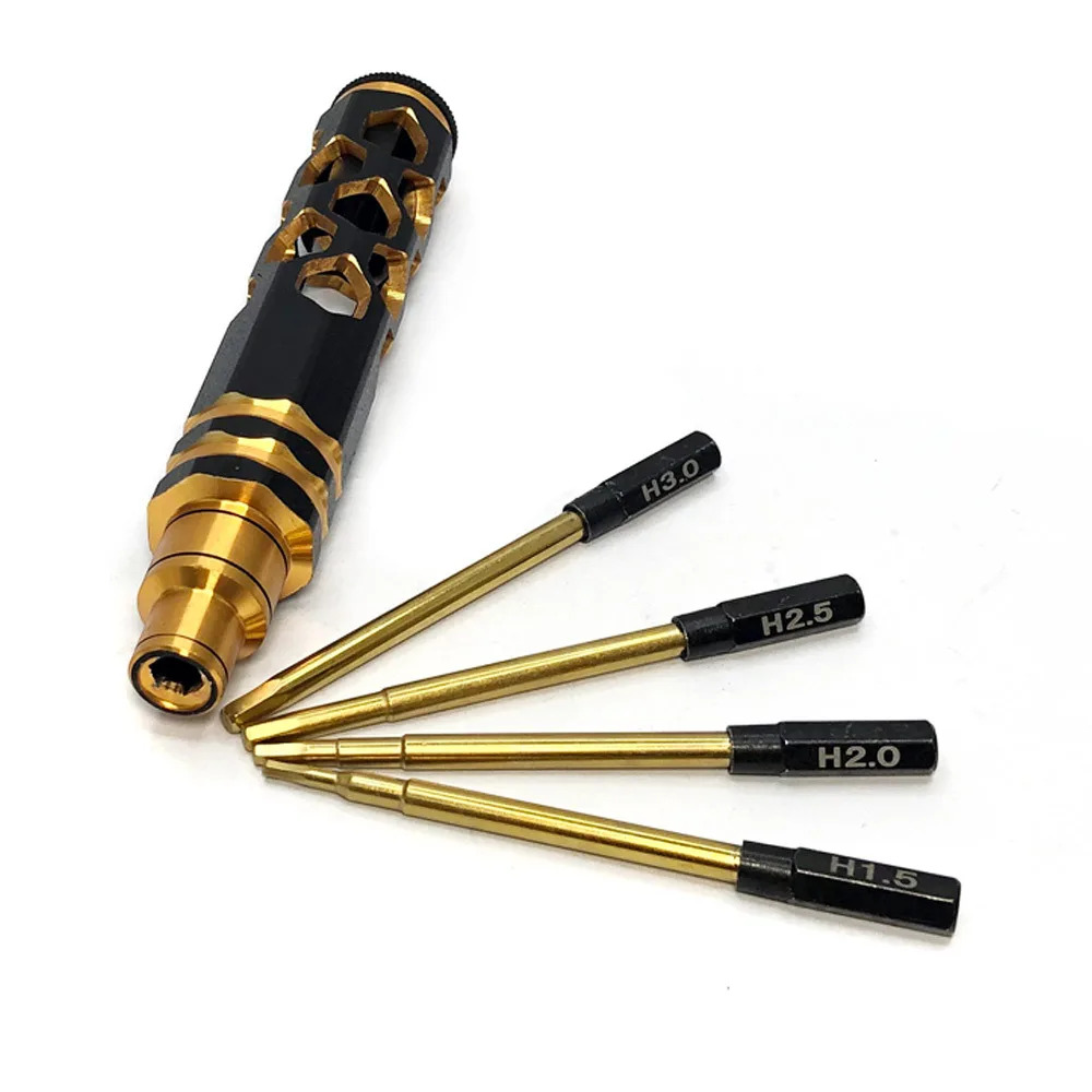 Metal Screwdriver 4 in 1 Set 1 - Fpv Drone Tool Kit ulasan dan harga