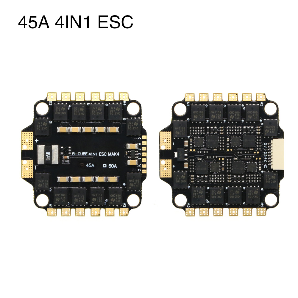 UAngel 4IN1 45A 60A ESC BLHELI - Fpv Drone Esc ulasan dan harga