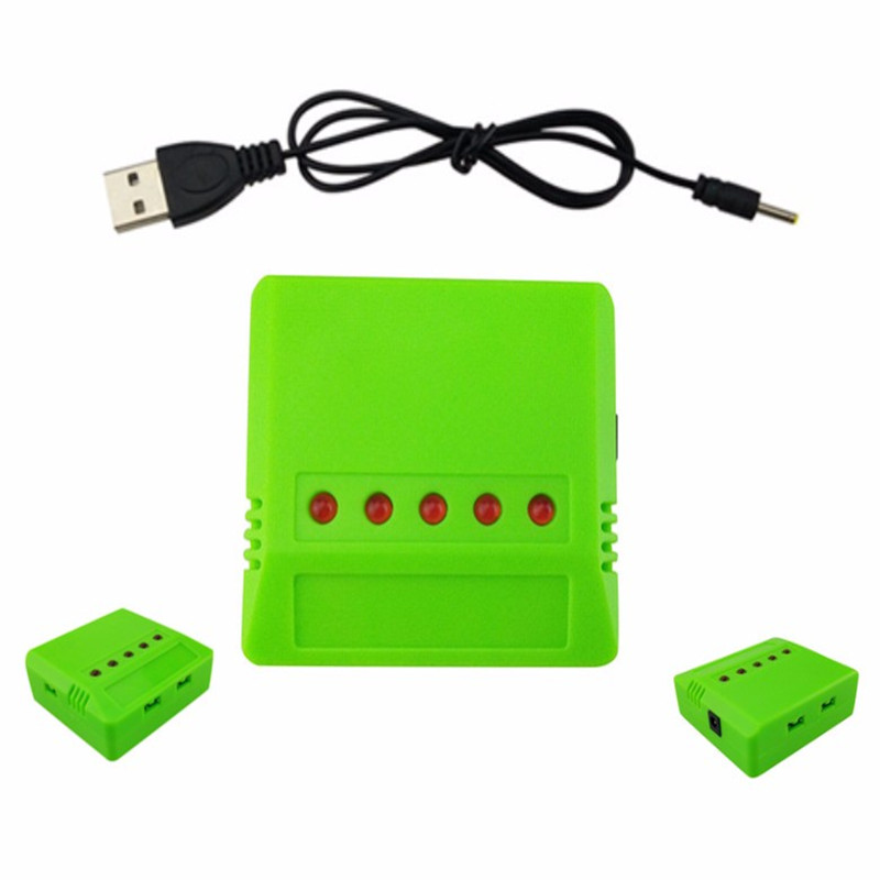 5PCS Cables And 1X 5 In 1 USB  - Fpv Drone Charger ulasan dan harga