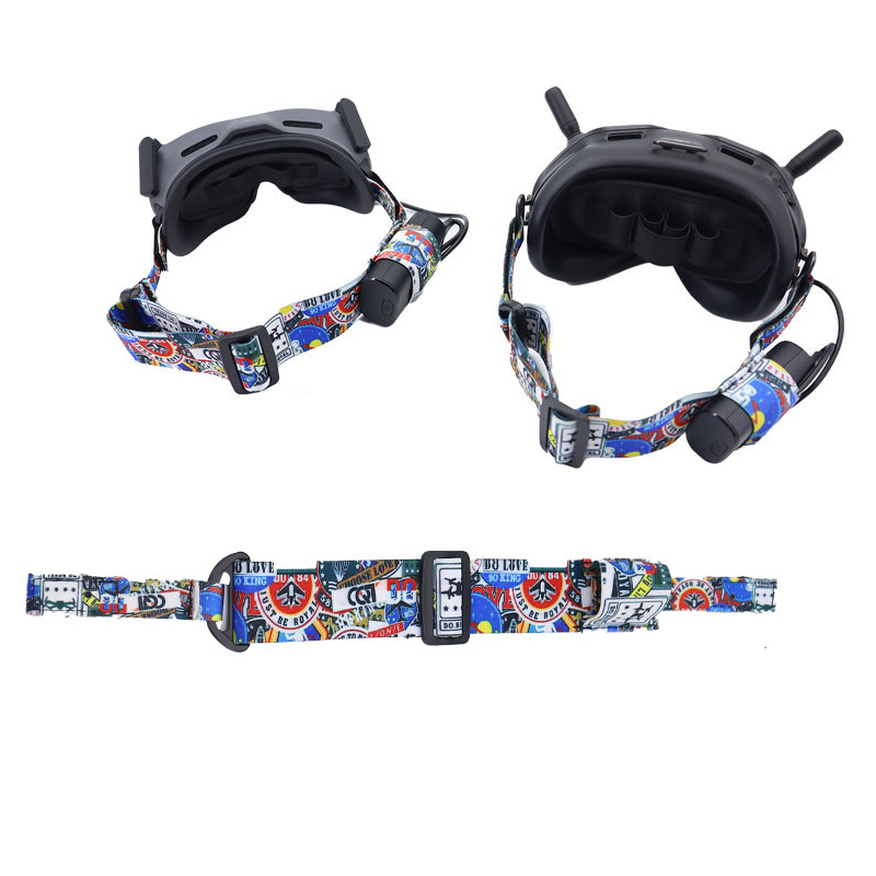 Goggles Head Strap Headband El - Fpv Drone Goggles ulasan dan harga
