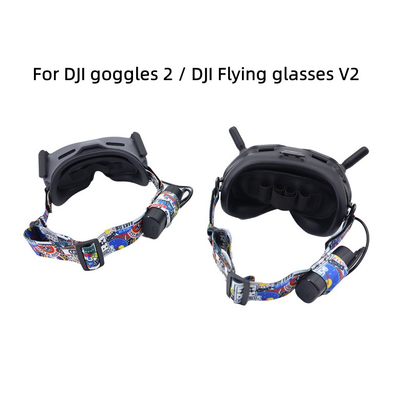 Goggles Head Strap Headband El - Fpv Drone Goggles ulasan dan harga
