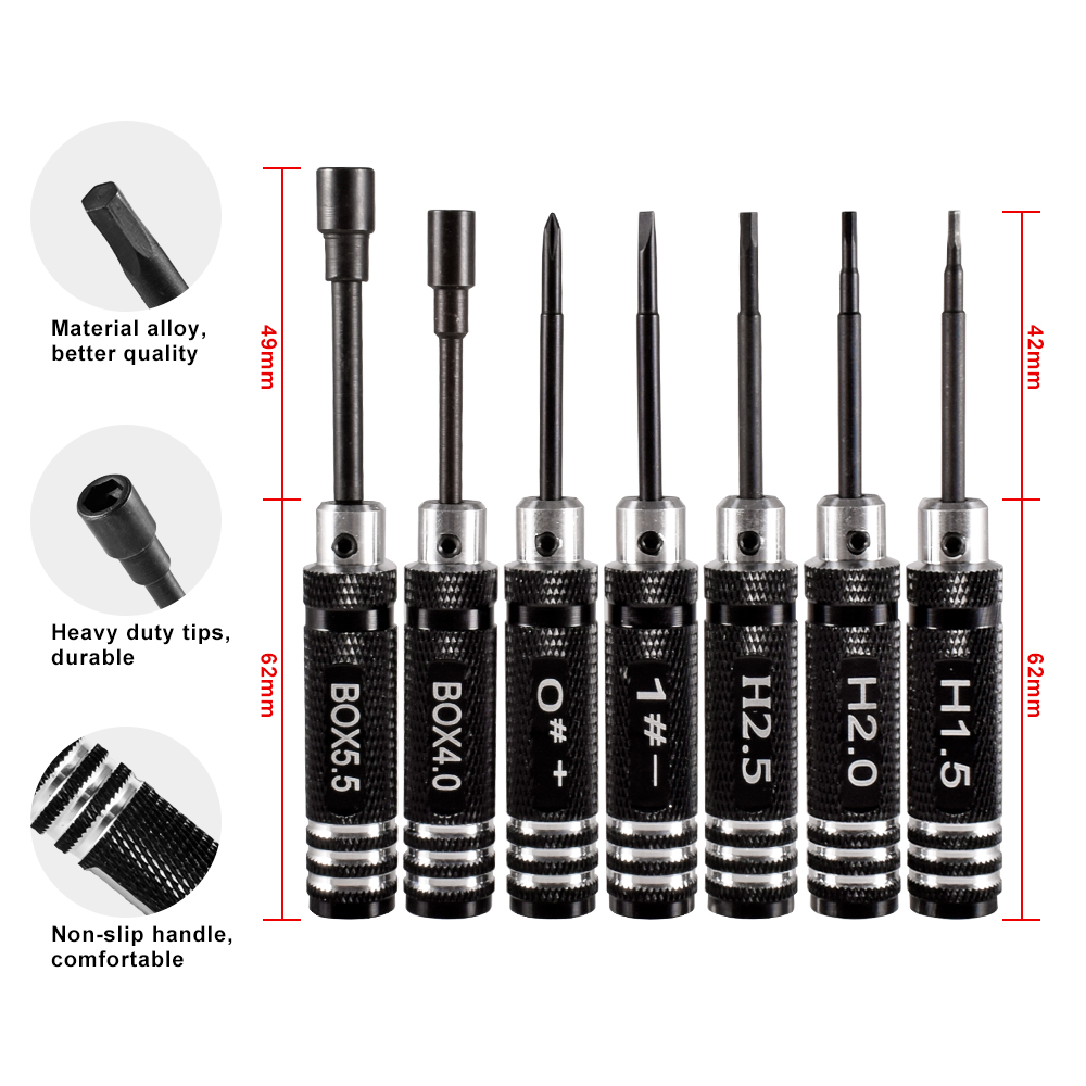 9IMOD RC Hex Driver Set Metal  - Fpv Drone Tool Kit ulasan dan harga