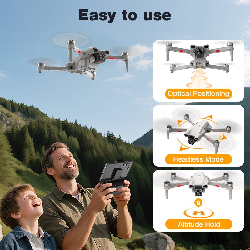NEW Hot L017 Pro Drone Brushle - Fpv Drone Charger ulasan dan harga