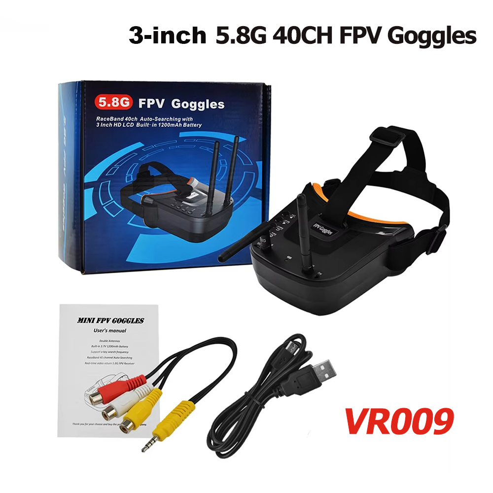 VR009 FPV Video Goggles 3Inch  - Fpv Drone Goggles ulasan dan harga